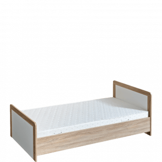 Łóżko 200x90 z materacem na sprężynach bonelowych Marsylia