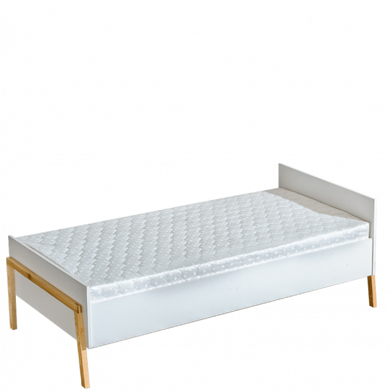 Łóżko młodzieżowe 90x200 z materacem Yeti