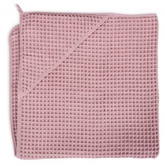 Ręcznik dla niemowlaka Waffle Line Silver Pink