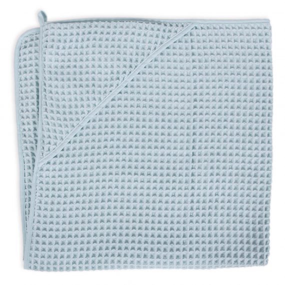 Ręcznik dla niemowlaka Waffle Line Mist Blue