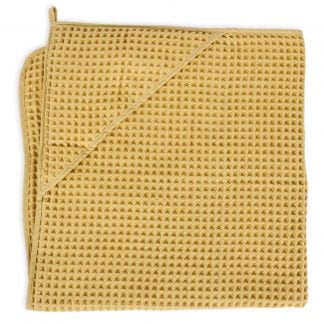 Ręcznik dla niemowlaka Waffle Line Cream Gold 100x100
